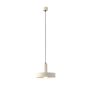 B-Ware Leds C4 Pendelleuchte Hängeleuchte Keops 1 Weiß Matt Aluminium E27 Led ø 28 Cm