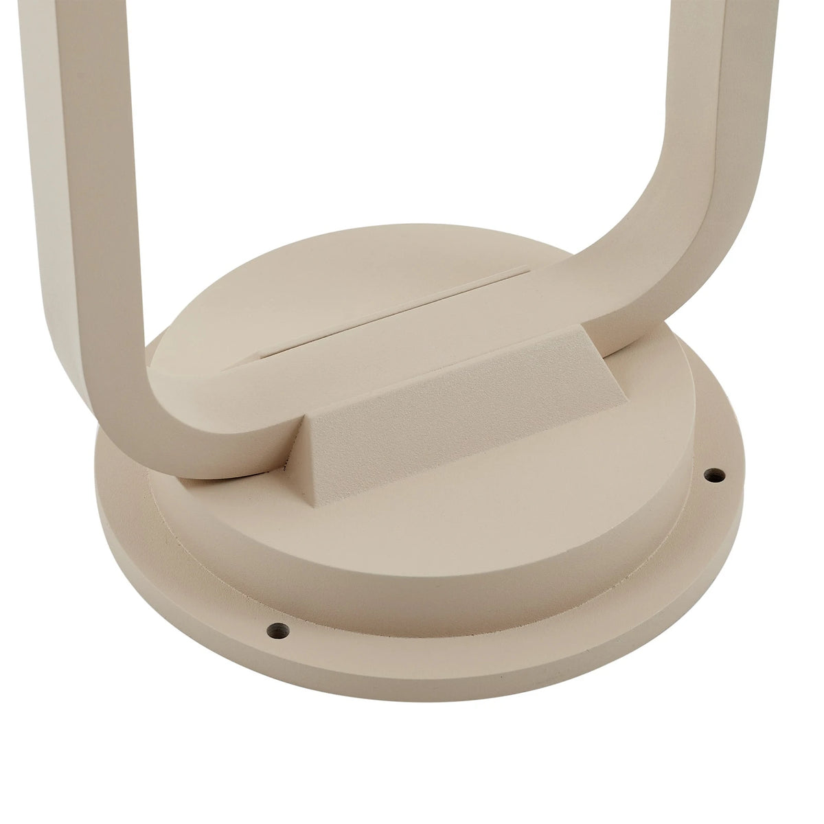 Lucande Wegeleuchte Außenleuchte Chandan beige Metall IP54 90 cm Gartenleuchte - 4251911799729