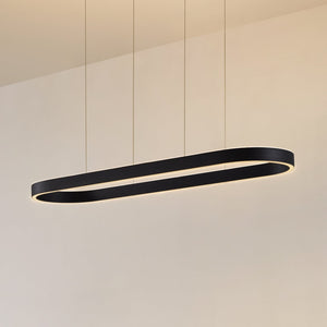 B-Ware Lucande Smart LED Hängeleuchte Pendelleuchte Melinay schwarz CCT Tuya