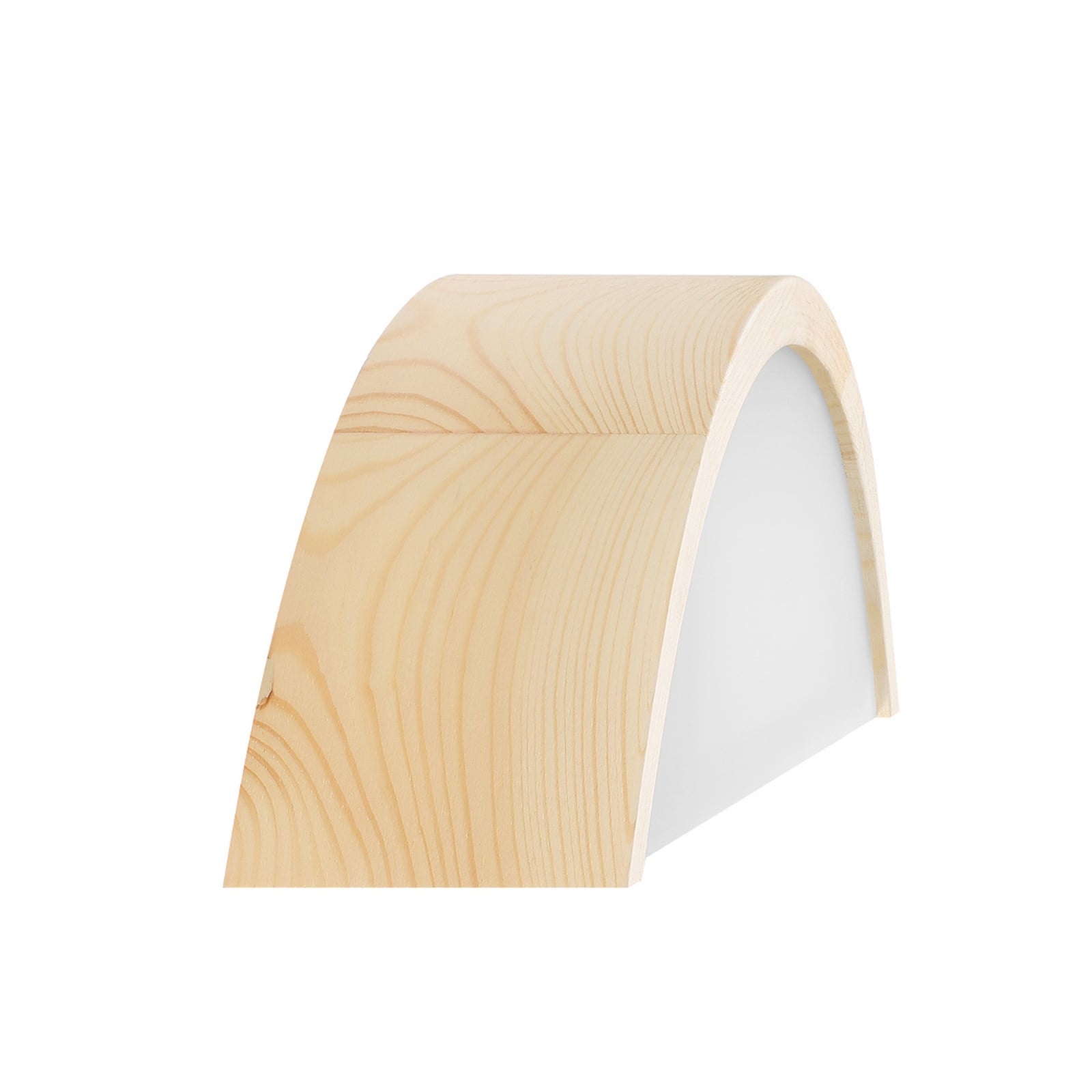 Wandleuchte Cleo D1DR410 LED Wandlampe Holz dimmbar E27 41cm lang weiß natur - 5907623600202
