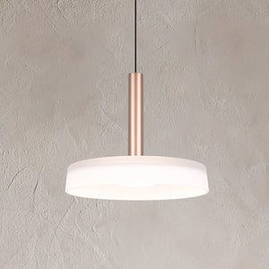 B-Ware LED-Hängeleuchte Celeste weiß/braun Ø 22 cm dimmbar von TRIO LIGHTING