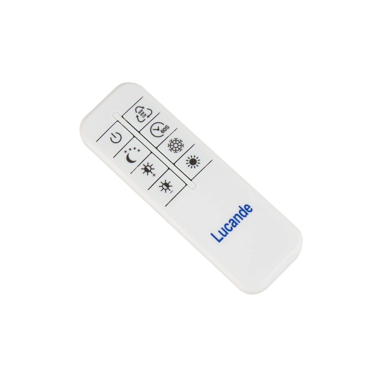 Lucande Deckenleuchte Lampe LED schwarz Fernbedienung dimmbar Eisen Kunststoff - 4255830900648