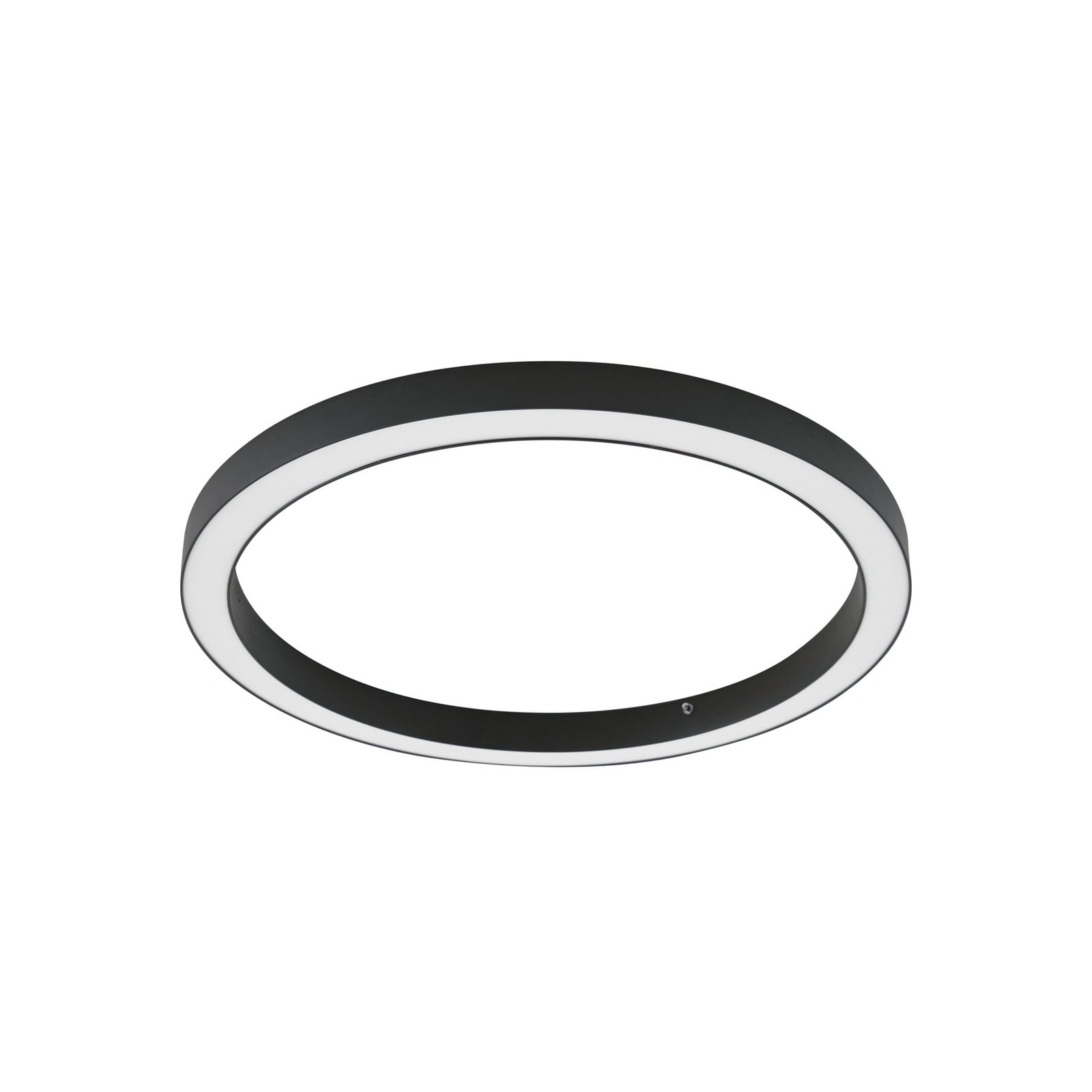 Lucande Deckenleuchte Lampe LED schwarz Fernbedienung dimmbar Eisen Kunststoff - 4255830900648