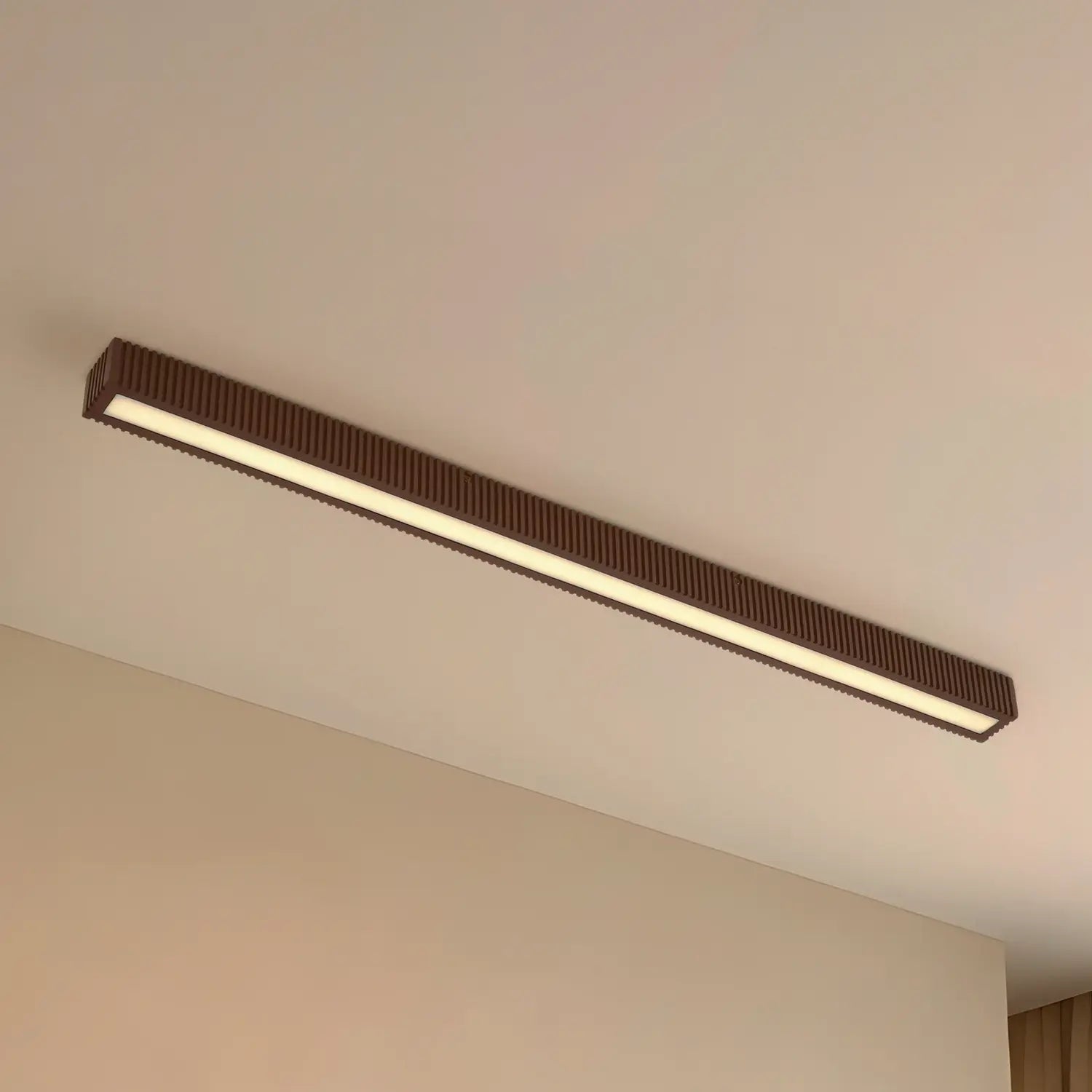 B-Ware Lucande Deckenleuchte Lampe Led Eiche Schwarz Dimmbar Holz Emara586 - 4255830900792