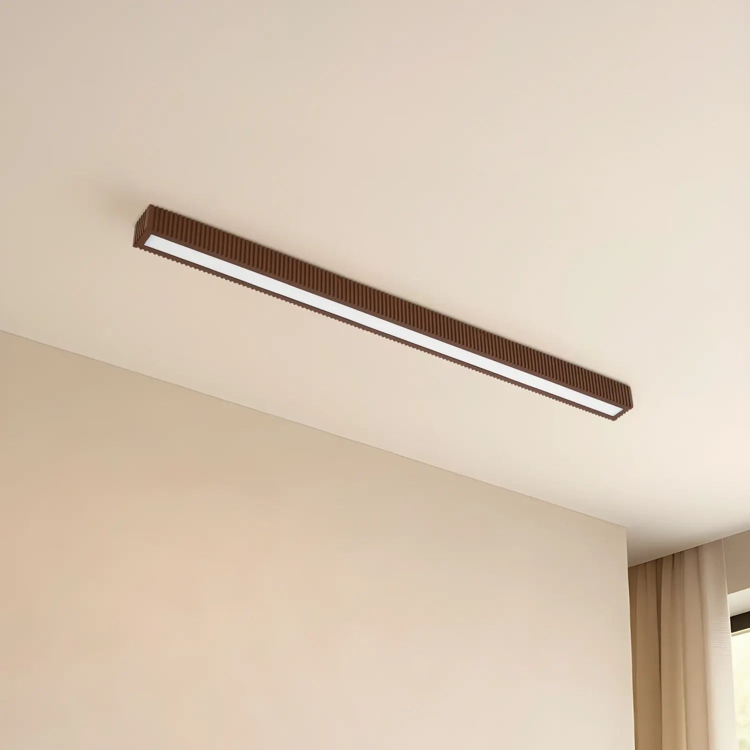 B-Ware Lucande Deckenleuchte Lampe Led Eiche Schwarz Dimmbar Holz Emara586 - 4255830900792