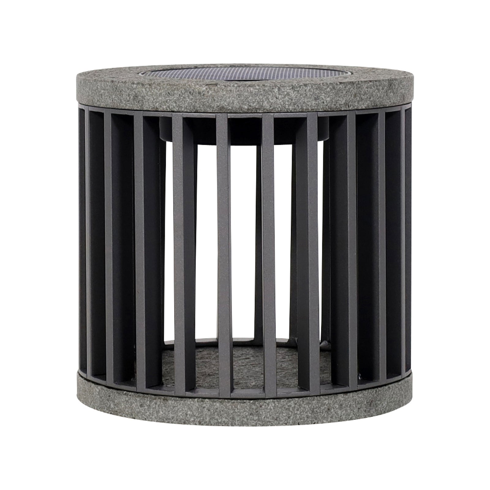 Les Jardins Gartenleuchte Halo LED Tischleuchte dimmbar grau Aluminium Granit - 3561619737000