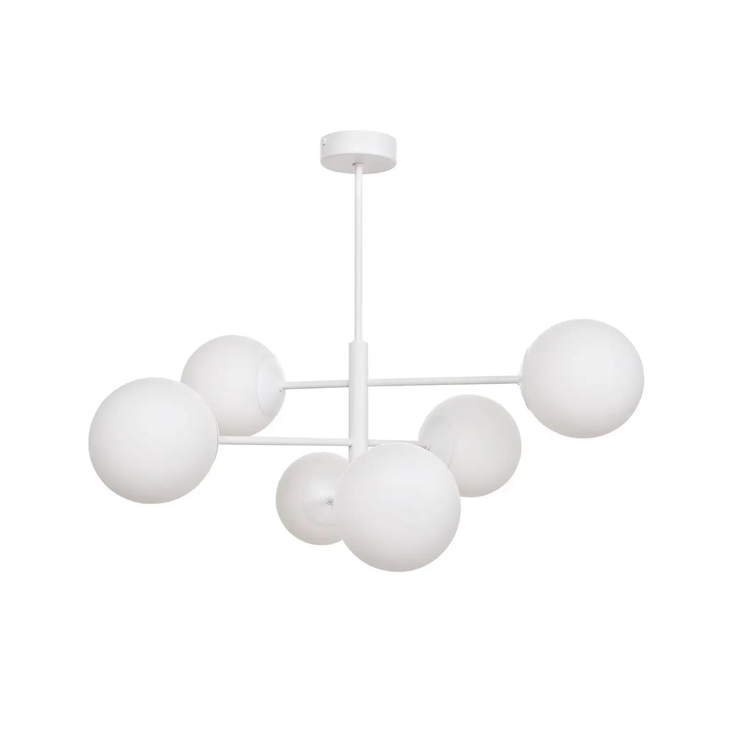 Domiluce Hängeleuchte Pendelleuchte Aurora Weiß Glaslampe ø 60cm Siehe Text/Foto B-Ware - 10041095