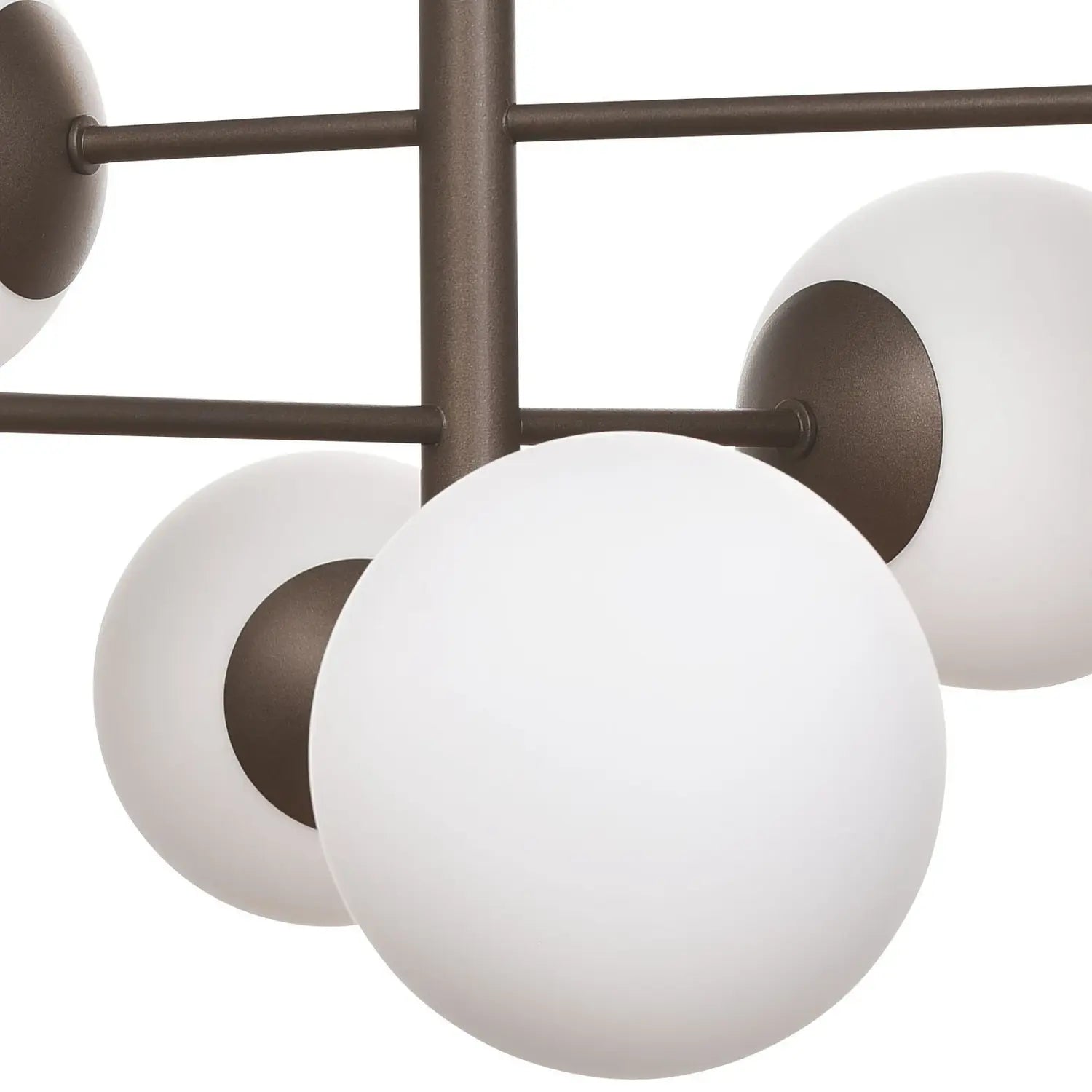 B-Ware Domiluce Hängeleuchte Pendelleuchte Aurora Braun Glas E14 60 Cm Siehe Text/Foto - 10041098