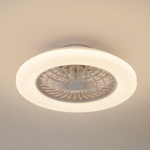 B-Ware Lindby LED-Deckenventilator Vedin DC 49 cm dimmbar Fernbedienung weiß
