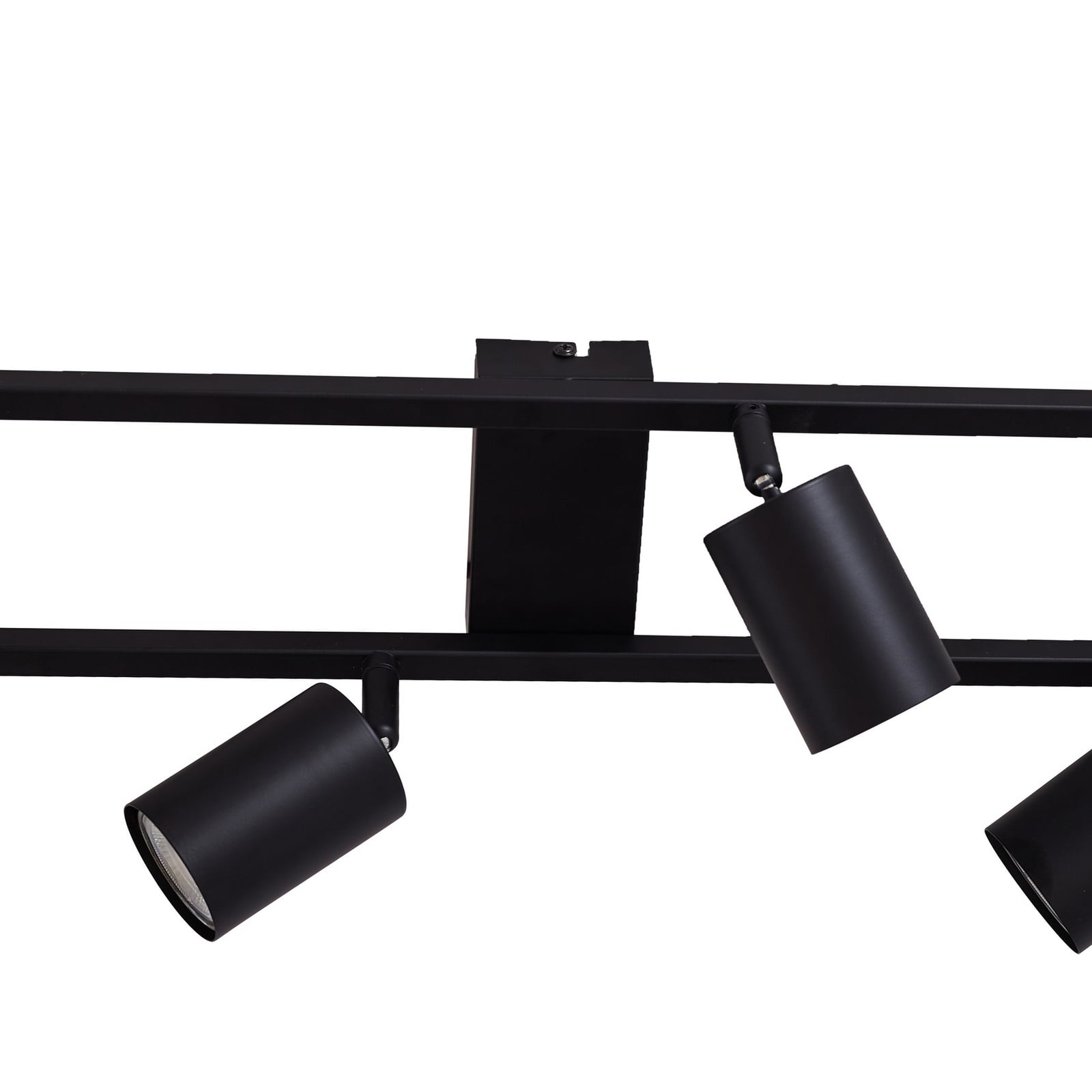 Lindby Deckenstrahler Strahler Bravius schwarz 6-flammig Eisen - 4255830902765