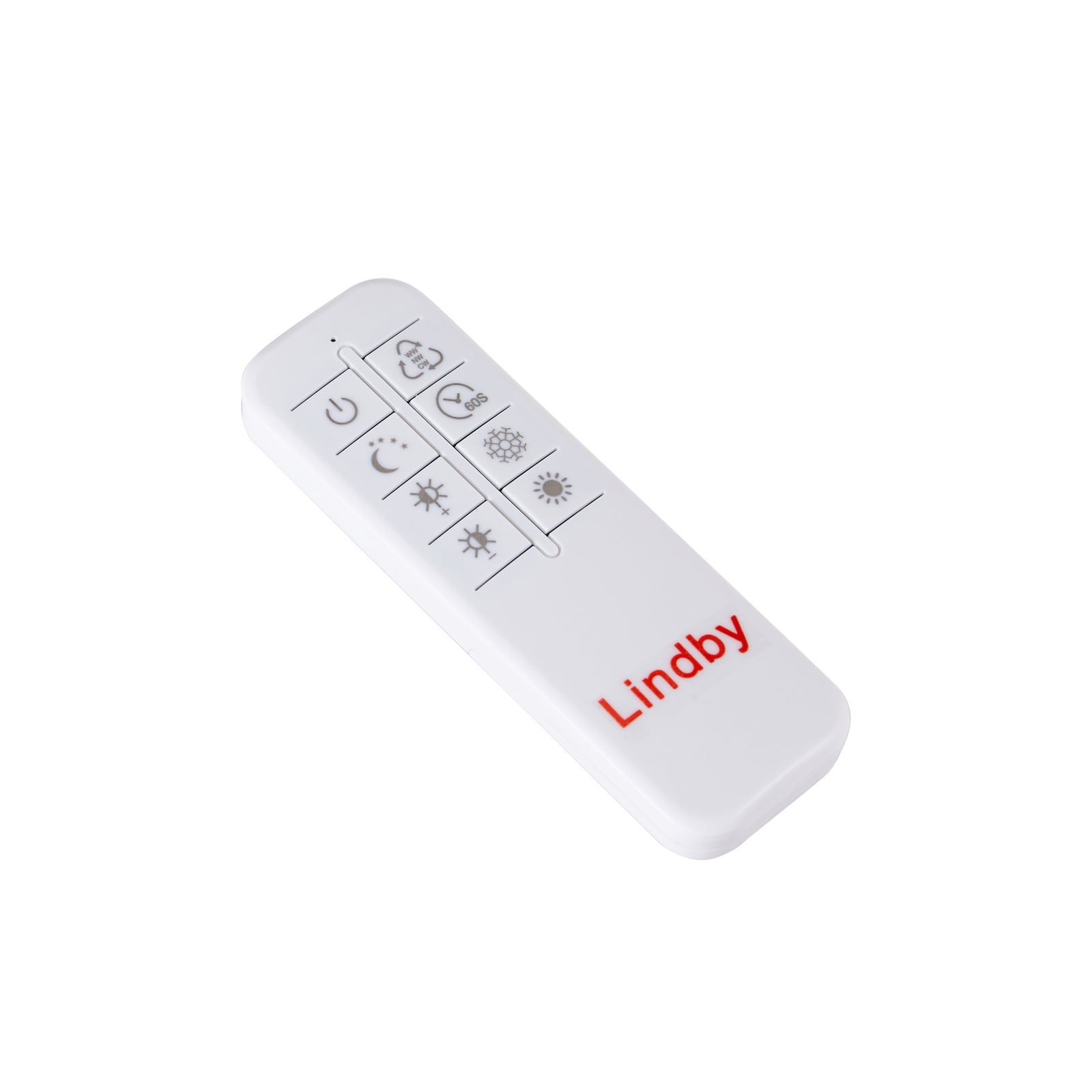 Lindby Deckenleuchte Deckenlampe LED Velua Fernbedienung Weiß Holz Dunkel CCT - 4255830903656