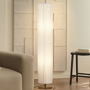 B-Ware Lindby Stehleuchte Lampe Virelle weiß Textil Höhe 117 cm E27 Stehleuchte 2-flg.