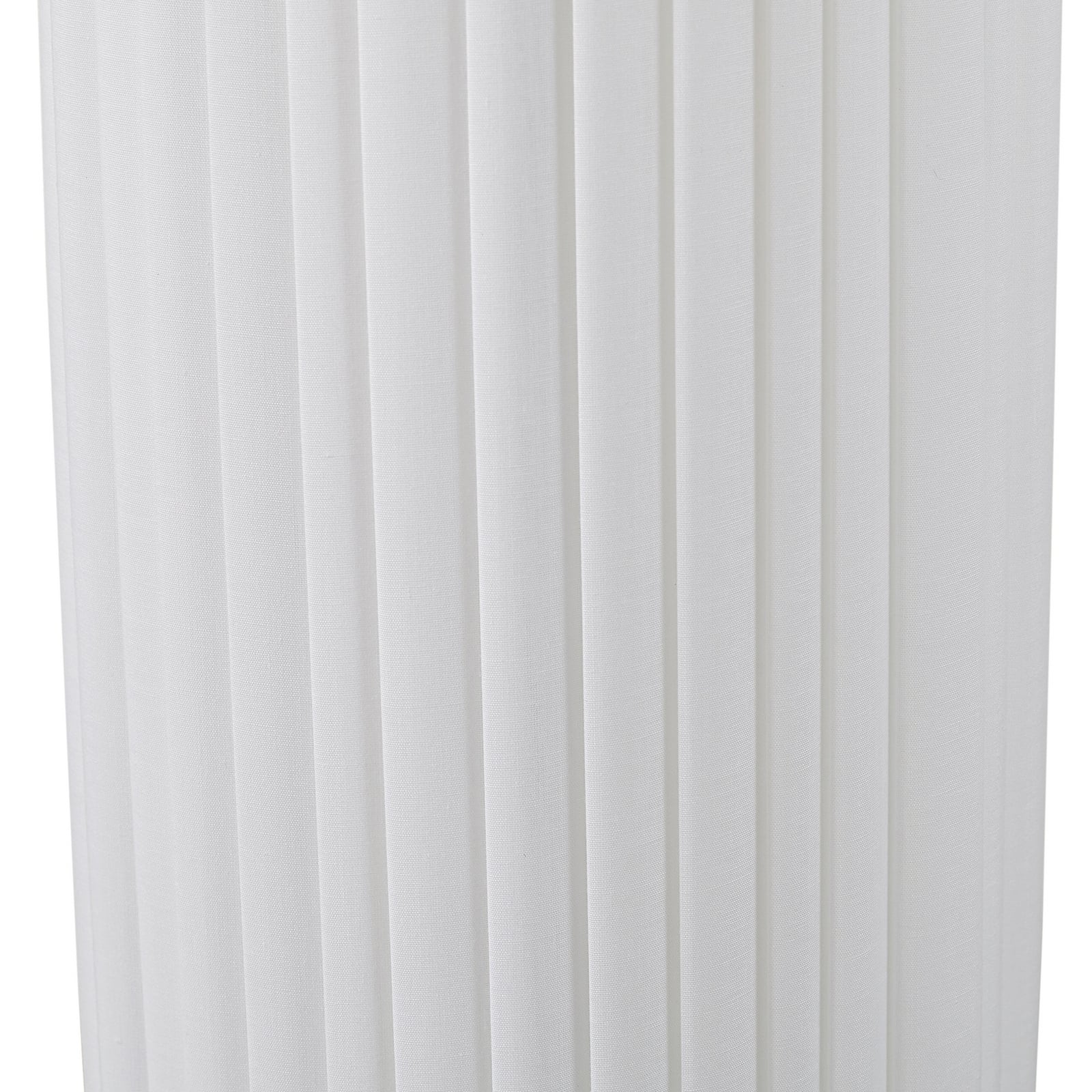 Lindby Stehleuchte Lampe Virelle weiß Textil Höhe 117 cm E27 Stehleuchte 2-flg. - 4255830903755