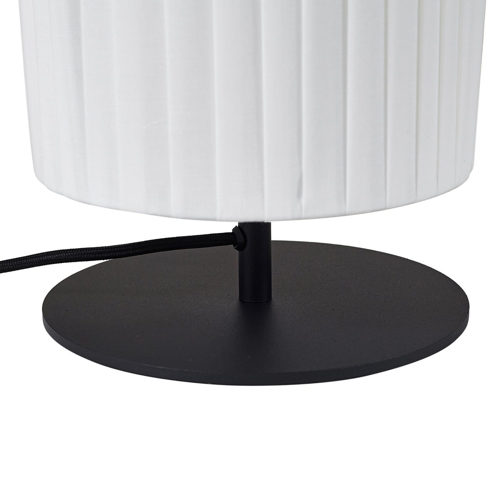 Lindby Stehleuchte Lampe Virelle weiß Textil Höhe 117 cm E27 Stehleuchte 2-flg. - 4255830903755