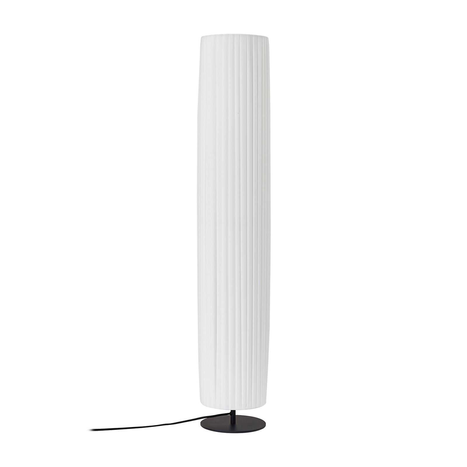 Lindby Stehleuchte Lampe Virelle weiß Textil Höhe 117 cm E27 Stehleuchte 2-flg. - 4255830903755