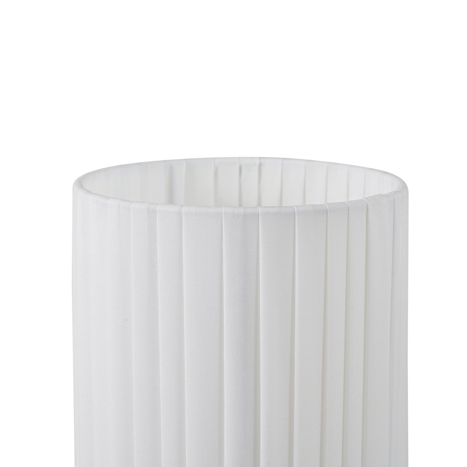 Lindby Stehleuchte Lampe Virelle weiß Textil Höhe 117 cm E27 Stehleuchte 2-flg. - 4255830903755