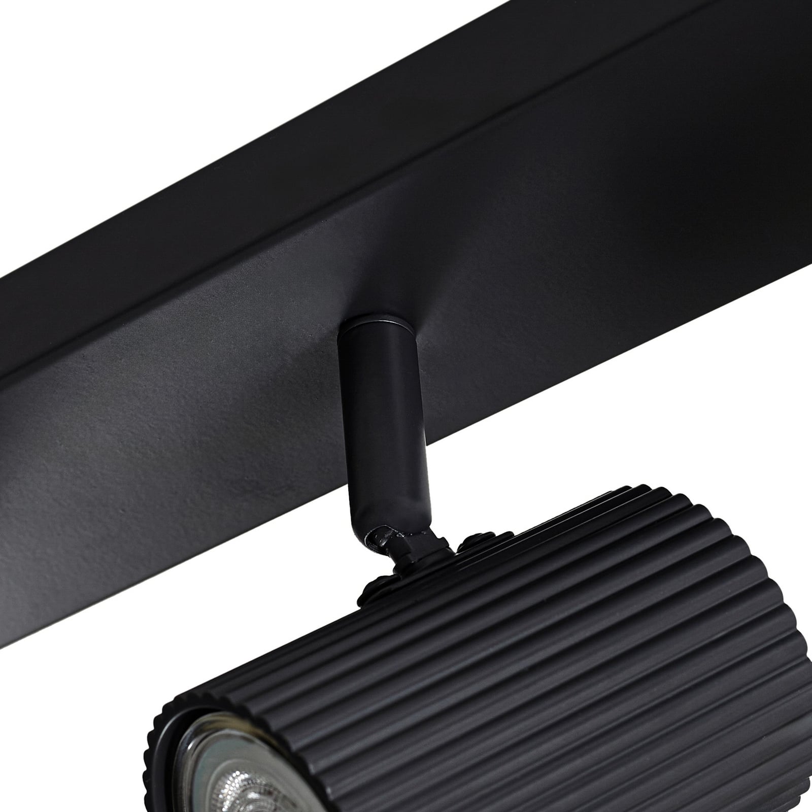 Lindby Kardis Deckenleuchte dunkelgrau 3-flg dimmbar Metall GU10 45cm - 4255830903977
