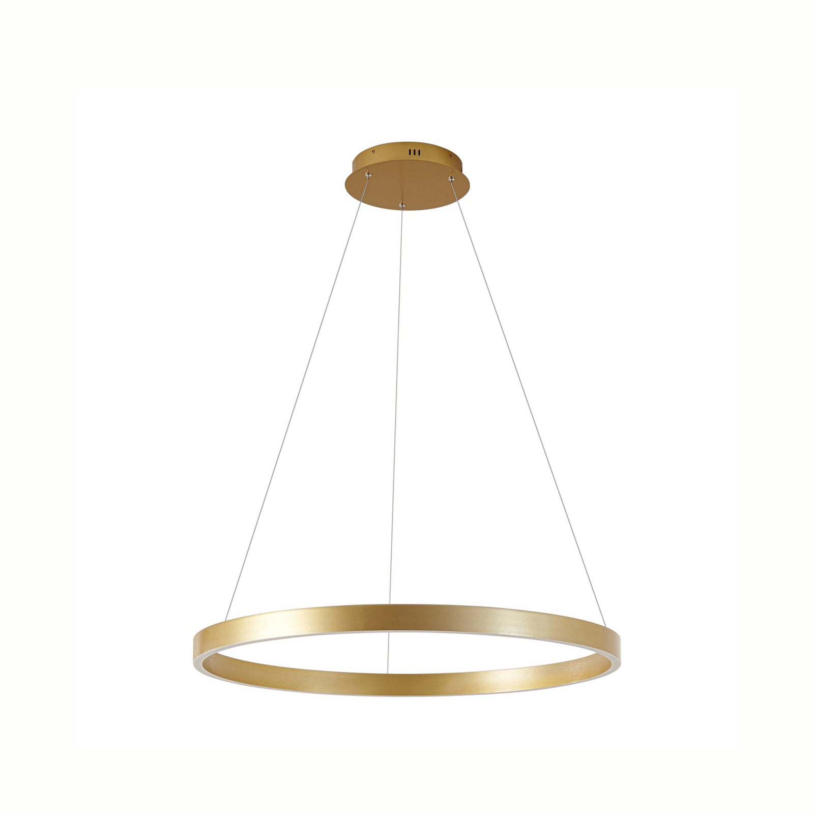 Lucande LED-Hängeleuchte Yonam Ø 80 cm gold dimmbar CCT 8500 lm - 4255830904097