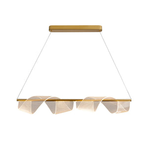 B-Ware Schuller Valencia Pendelleuchte Hängeleuchte Led Gold Metall Kunststoff Velas