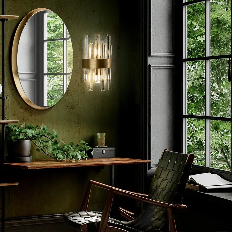 B-Ware Schuller Valencia Wandleuchte Led Transparent Glas Metall 2x4 W G9 3000 K 800lm - 10042404