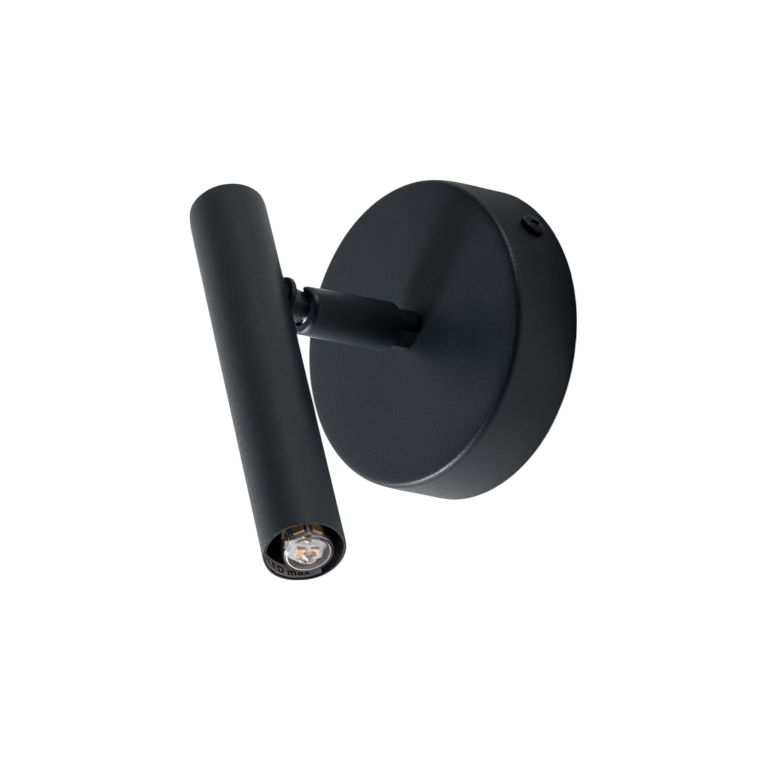 Wandleuchte Sopel anthrazit 1-flammig Stahl 15 cm dimmbar IP20 Made in Europe - 5902846811589