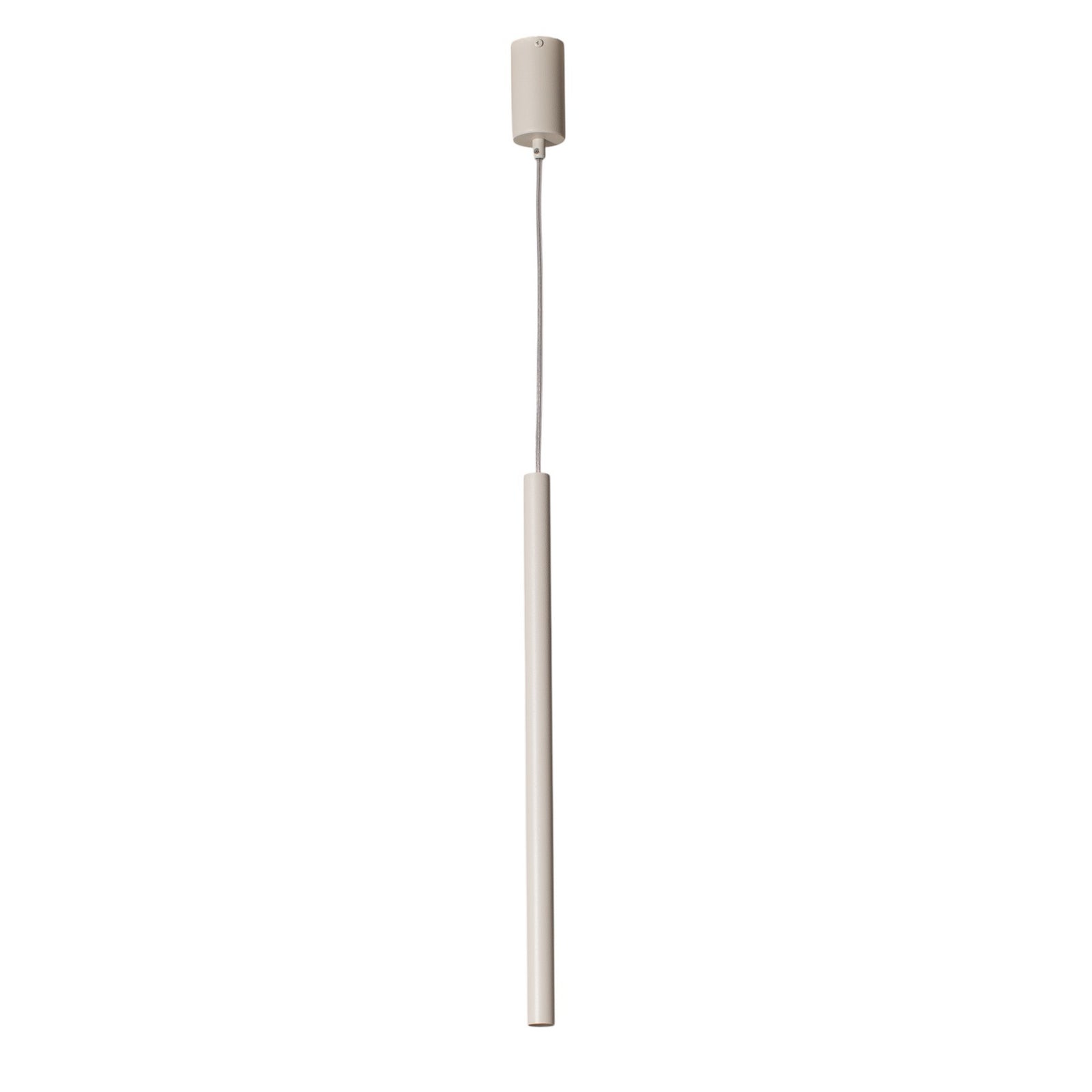 Hängeleuchte Sopel 1 taupe 1-flammig Stahl G9 50 cm dimmbar IP20 - 5902846811169