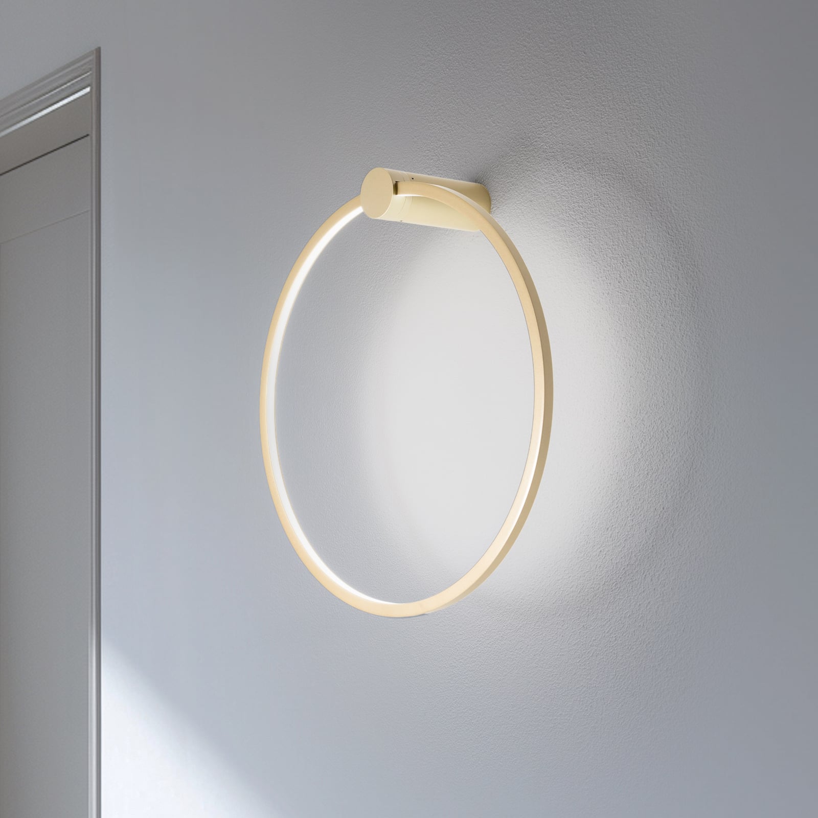 LED Wandleuchte Saturno gold 50cm Leuchte Designer Lampe 4000K 25W IP20 1400lm - 5902693788515