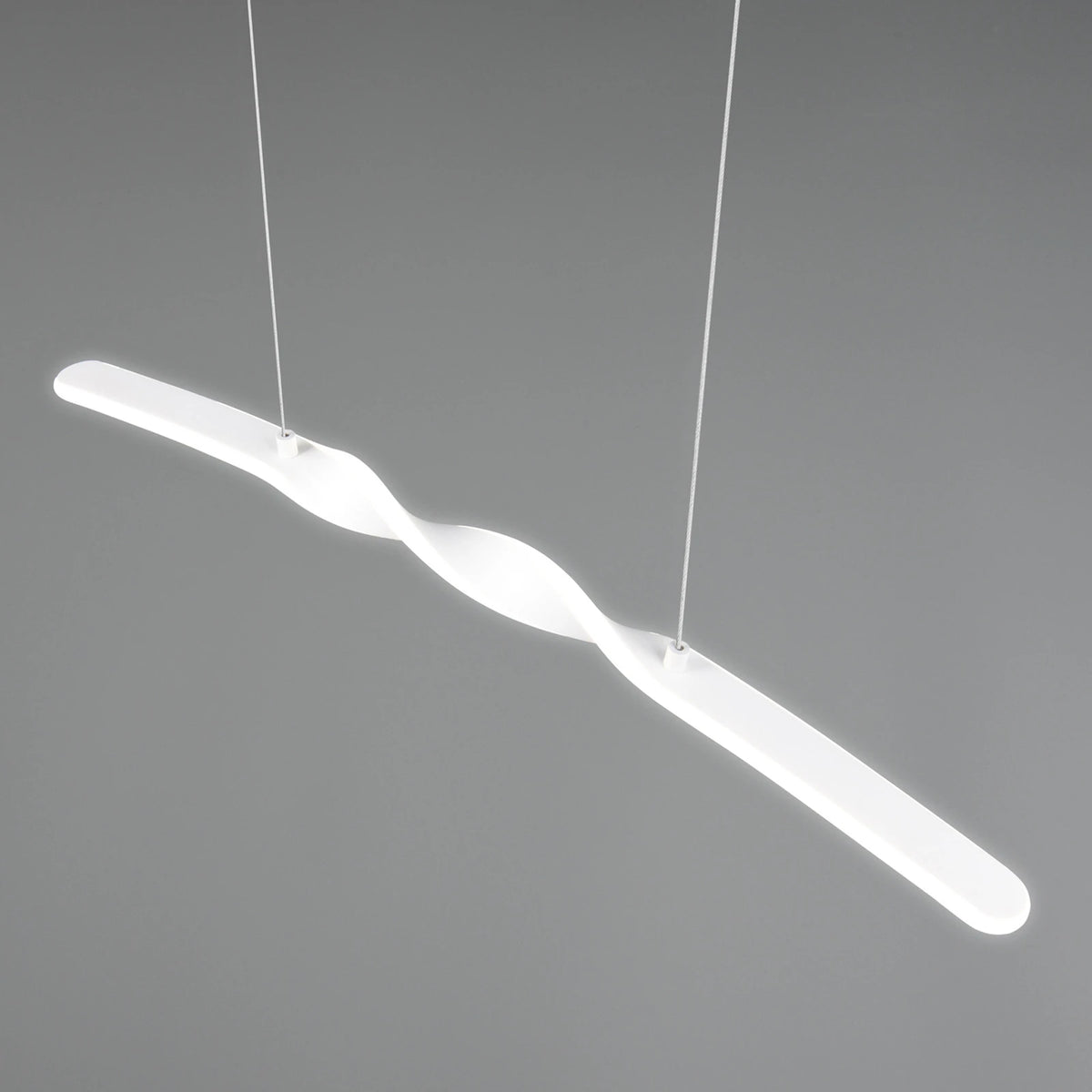 Reality Pendelleuchte Hängelampe LED Ginko Weiß Matt Metall 79 cm - 10044011