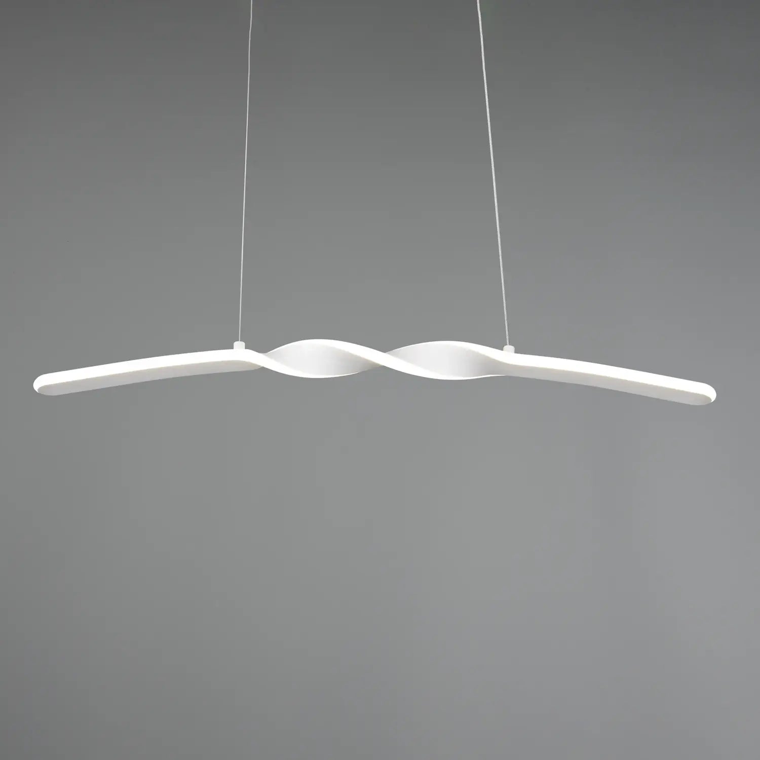 B-Ware Reality Pendelleuchte Hängelampe Led Ginko Weiß Matt Metall 79 Cm - 10044011