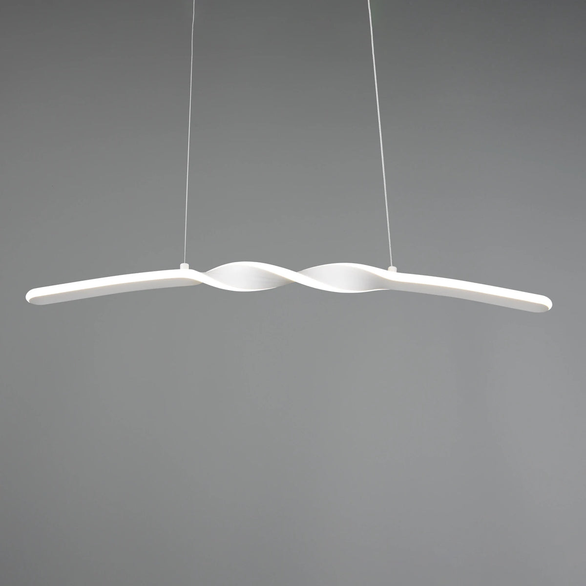 Reality Pendelleuchte Hängelampe LED Ginko Weiß Matt Metall 79 cm - 10044011