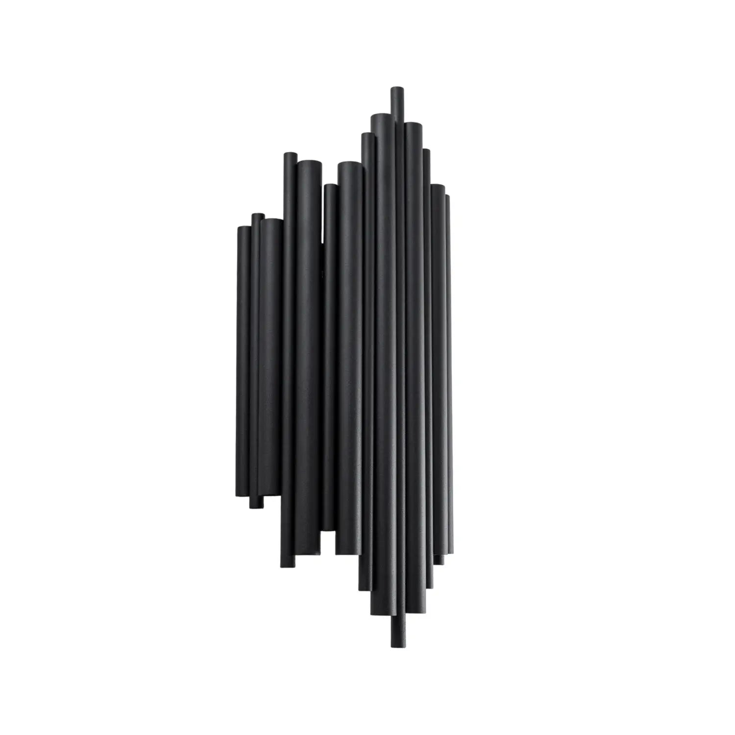 B-Ware Opviq Wandleuchte Wandlampe Reis Schwarz Metall Beleuchtung 50 Cm Siehe Text - 8683743823949