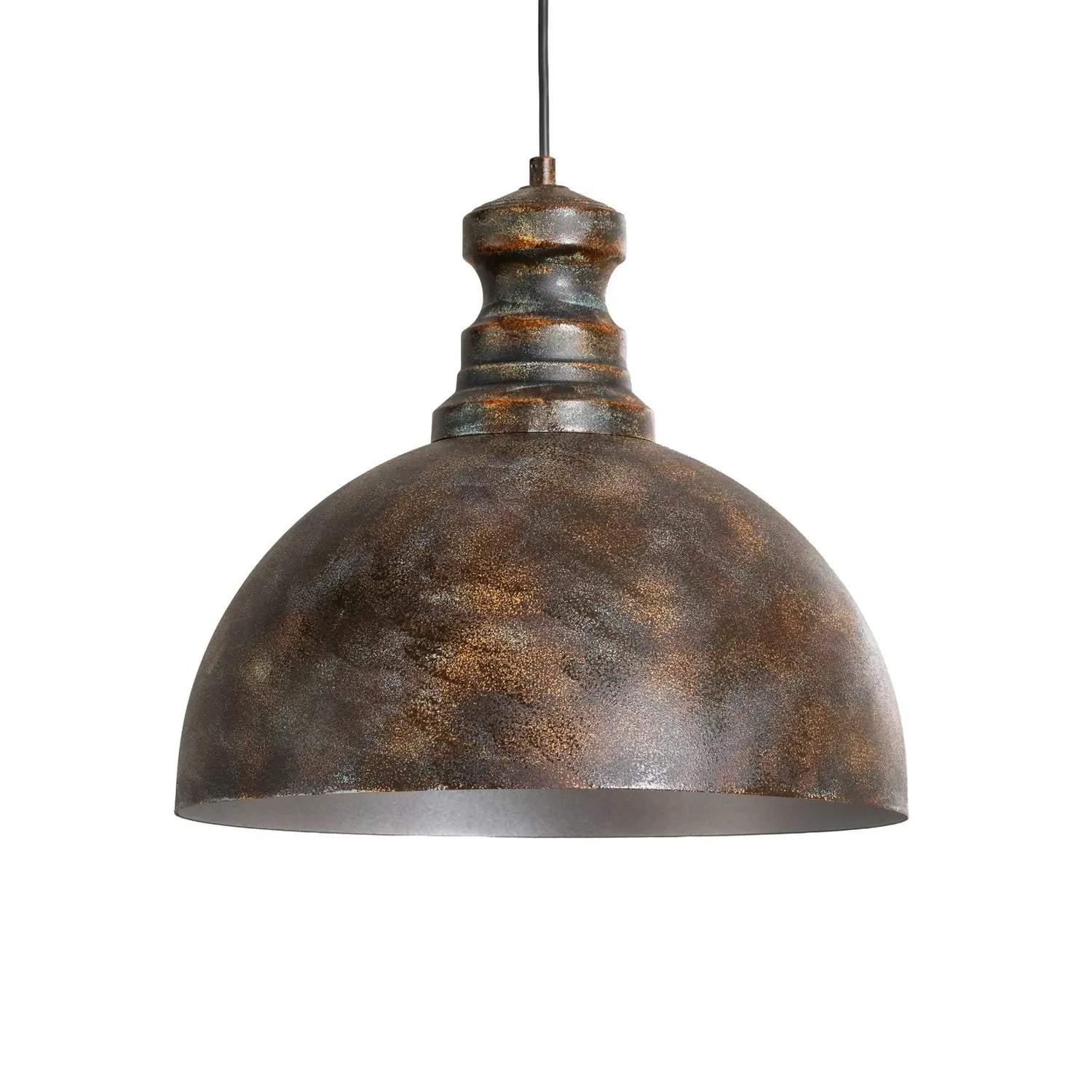 B-Ware Pendelleuchte Hängeleuchte Saglam Metall Altmessing 1 Flammig ø 40 Cm E27 Led - 10044526