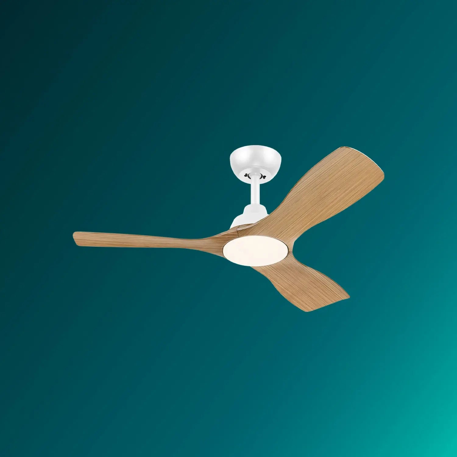 B-Ware Philips Deckenventilator Lüfter Led Olas Fernbedienung 106 Cm Braun Weiß Lampe - 10044779