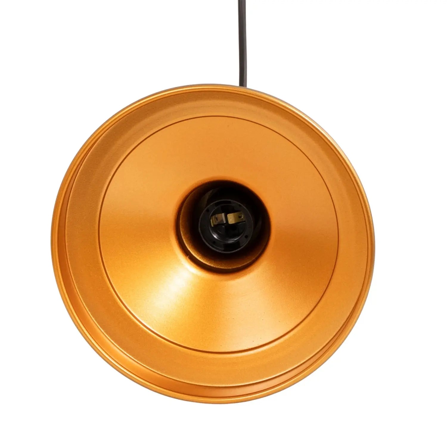B-Ware Opviq Hängeleuchte Pendelleuchte Lampe Goldfarben Metall Berceste E27 ø 22 Cm