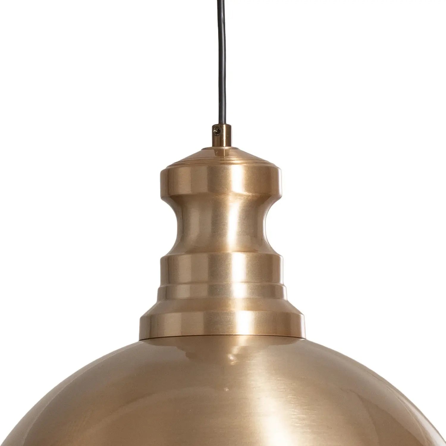 B-Ware Hängeleuchte Berceste Pendelleuchte Gold Metall Lampe Leuchte E27 Led ø 40 Cm