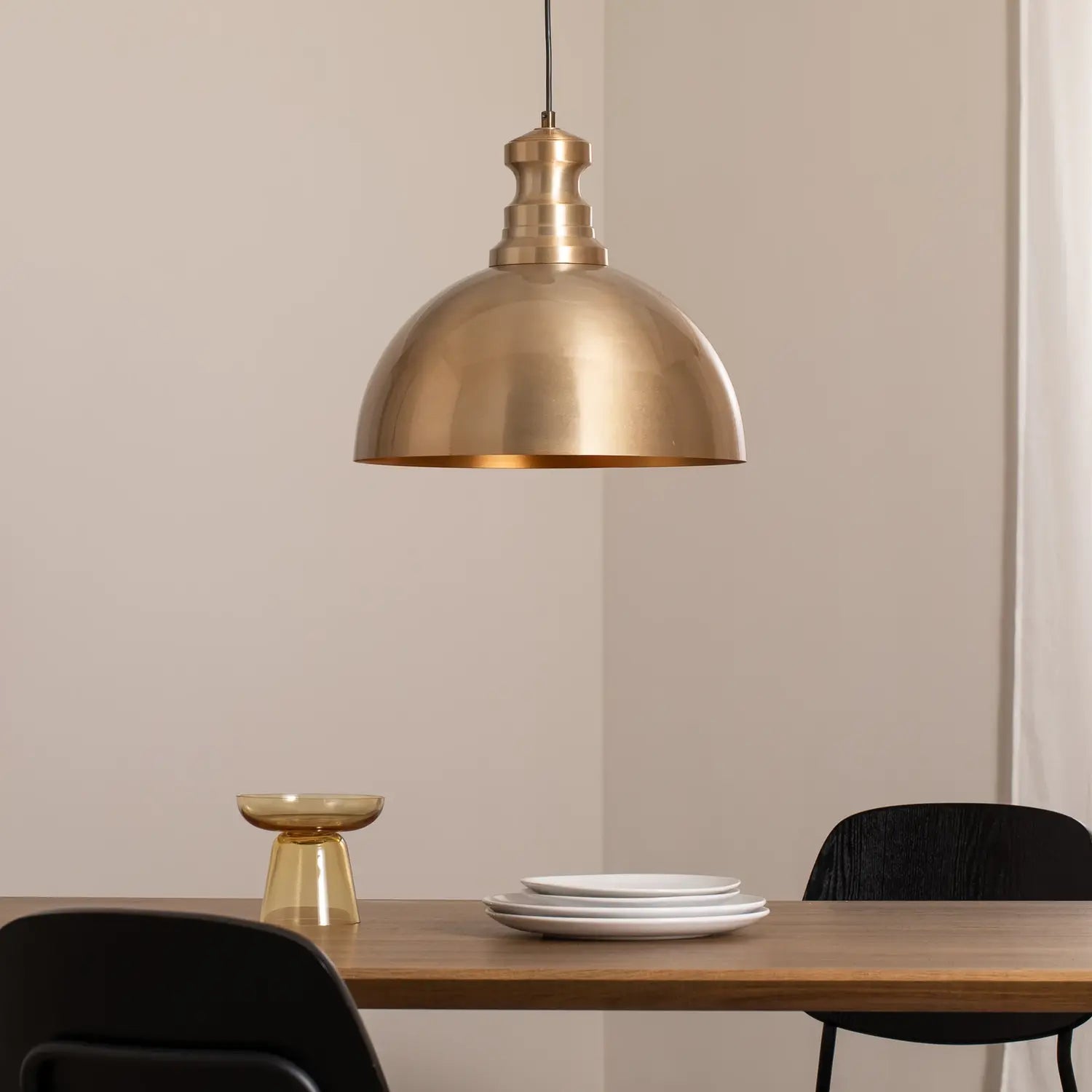 B-Ware Hängeleuchte Berceste Pendelleuchte Gold Metall Lampe Leuchte E27 Led ø 40 Cm
