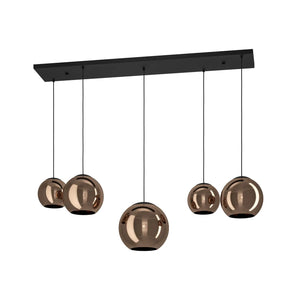B-Ware Eglo Stars Of Light Hängeleuchte Pendelleuchte Cordoba Glas Kupfer E27 Led Lampe