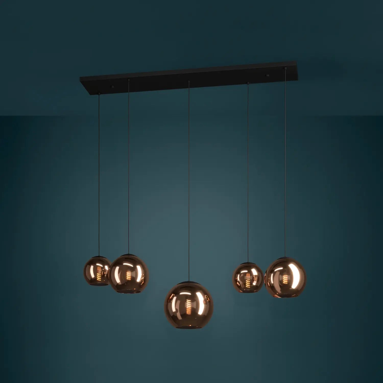 B-Ware Eglo Stars Of Light Hängeleuchte Pendelleuchte Cordoba Glas Kupfer E27 Led Lampe - 9008606295180