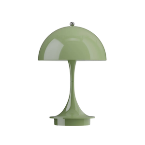 B-Ware Louis Poulsen Tischleuchte Pilzlampe Panthella 160 Portable Akku Lampe Moosgrün