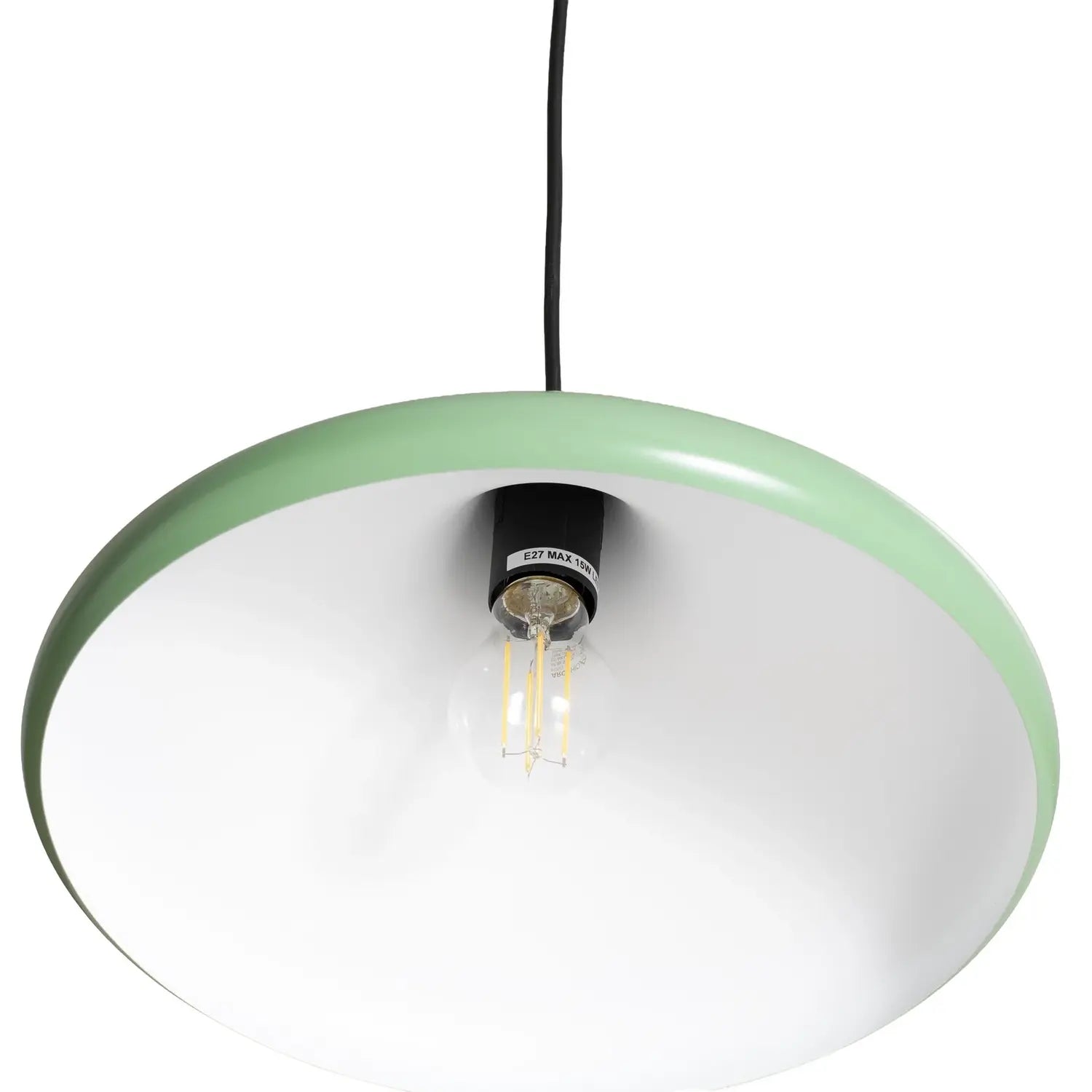 B-Ware Hängeleuchte Pendelleuchte Eysan Mintgrün Metall Lampe Esszimmer ø 35 Cm E27 Led - 10046838