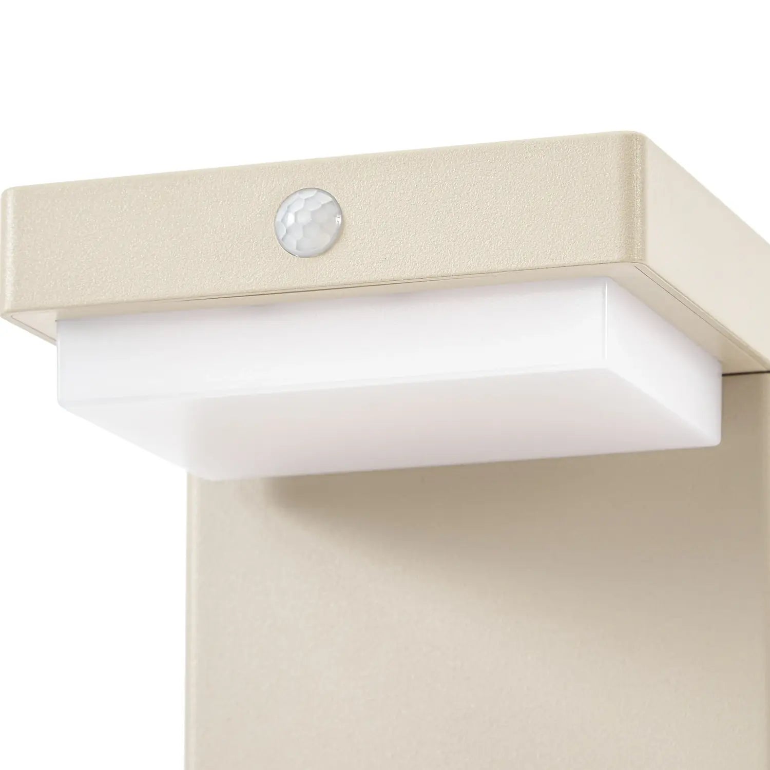 B-Ware Lindby Sockelleuchte Wegeleuchte Led Solar Sensor Aluminium Beige Außenleuc58 - 4255830910456