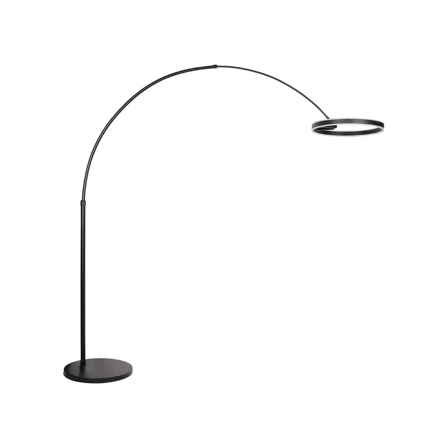 B-Ware Steinhauer Bogenleuchte Stehlampe Led Ringlux Schwarz Metall Dimmer Cct - 10050301