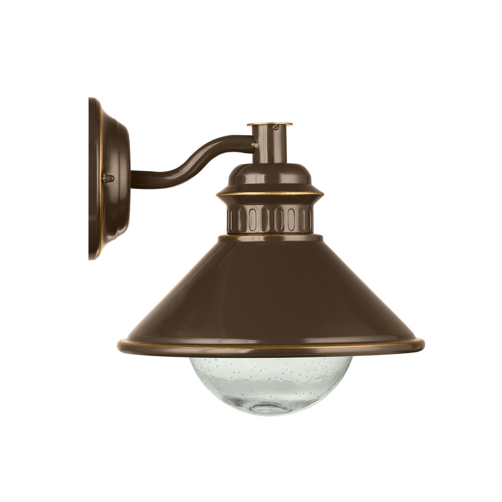 Eglo Außenwandleuchte Albacete kupfer Gartenlampe Leuchte IP44 Ø26cm Metall - 9002759962623