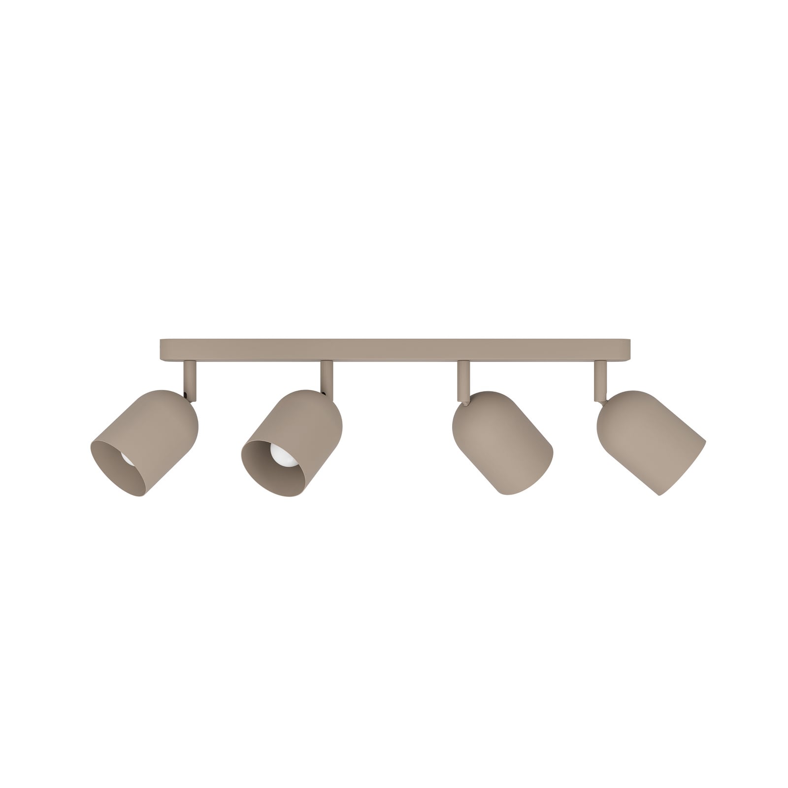 Eglo Deckenstrahler Tilston 4-flammig LED dimmbar Stahl beige 58cm 8x20,6cm - 9008606359745