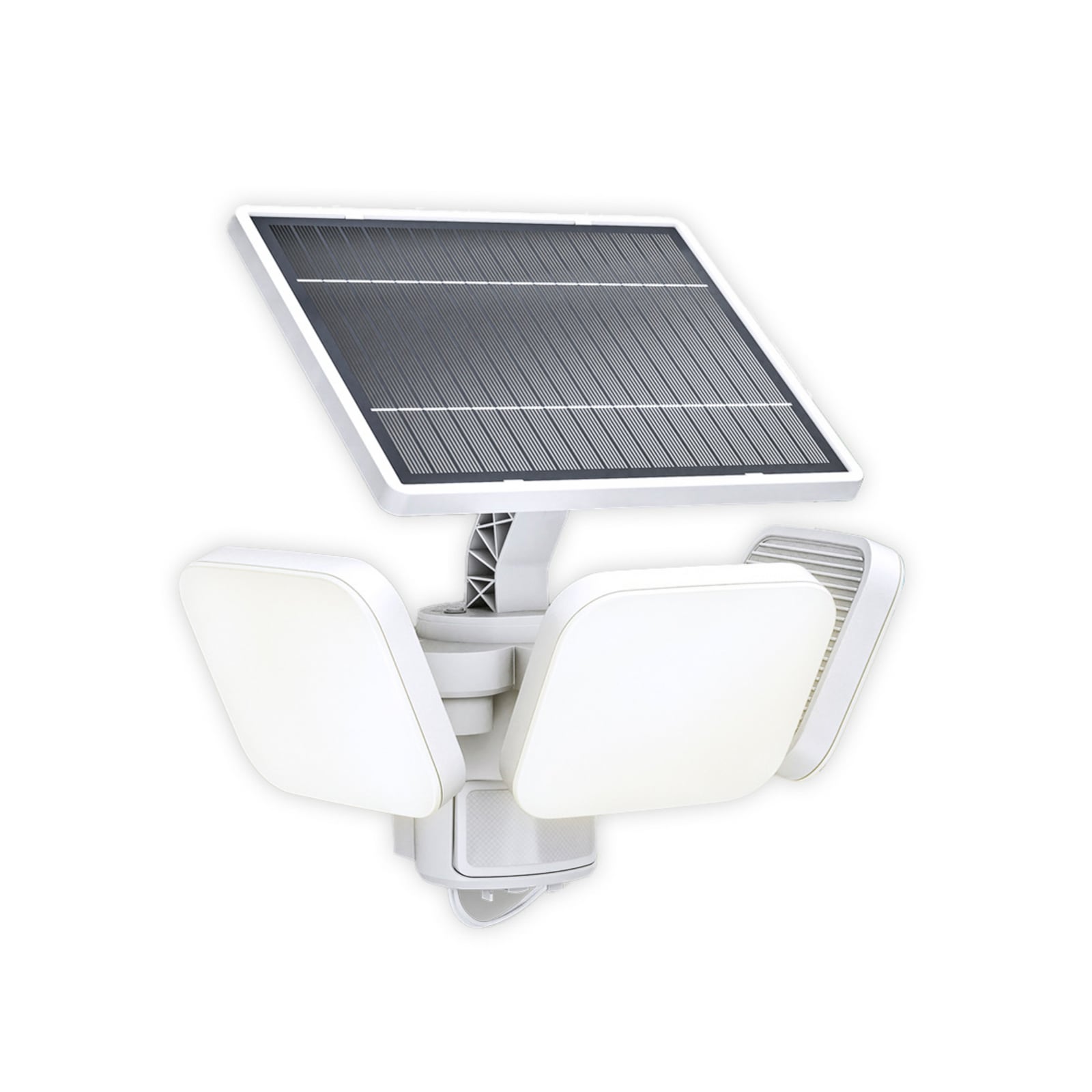 Philips Außenleuchte Solarleuchte Zyren LED Gartenlampe mit Sensor IP65 weiß - 8721103105493