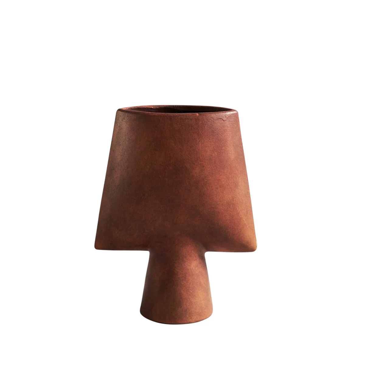 B-Ware 101 Copenhagen Sphere Vase Square Mini Gefäß Kugelvase Deko Topf Terracotta  - 4251501404453