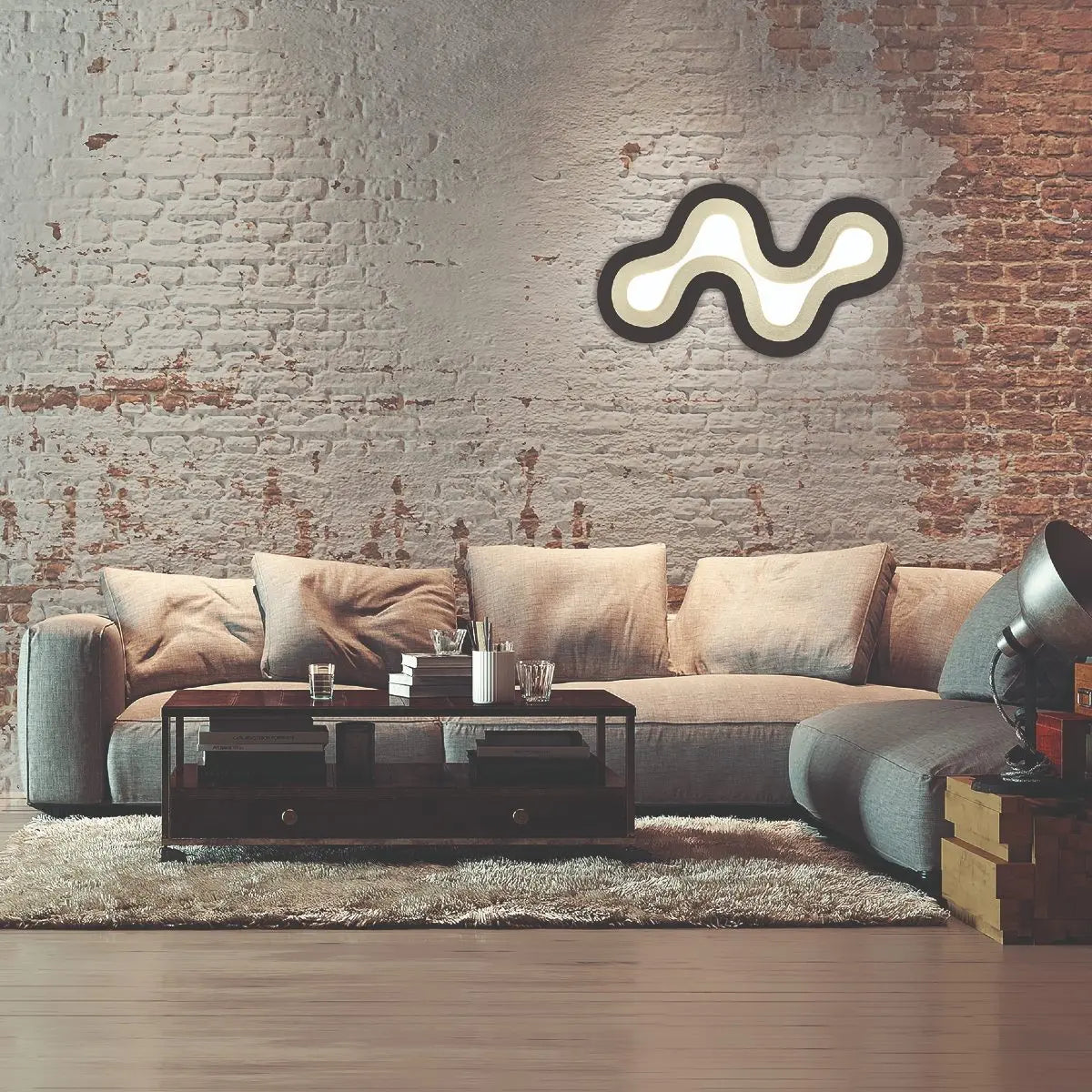 B-Ware Grossmann Wand  Und Deckenleuchte Leuchte Delia Perlglanz Schwarz Beleuchtung - 1018381