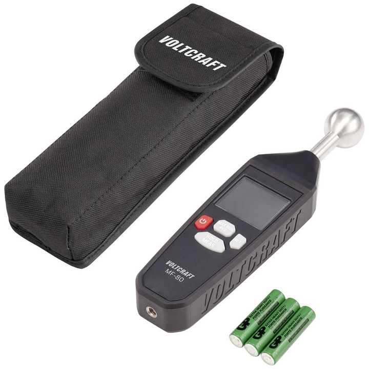 Voltcraft Mf 80 Materialfeuchtemessgerät Messbereich Baufeuchtigkeit Messgerät B-Ware