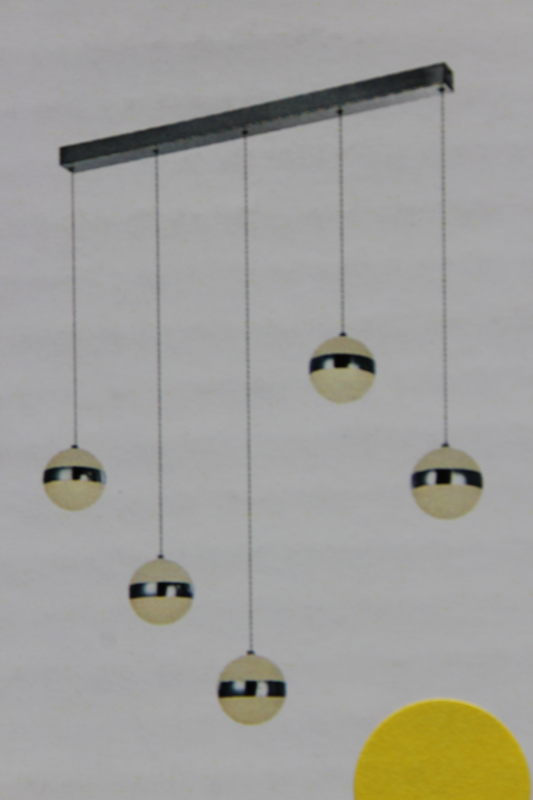 Lindby Maryte Led Pendelleuchte Lampe Leuchte Pendelleuchte 40 W Ip20 Fünfflammig B-Ware - 4251096567342