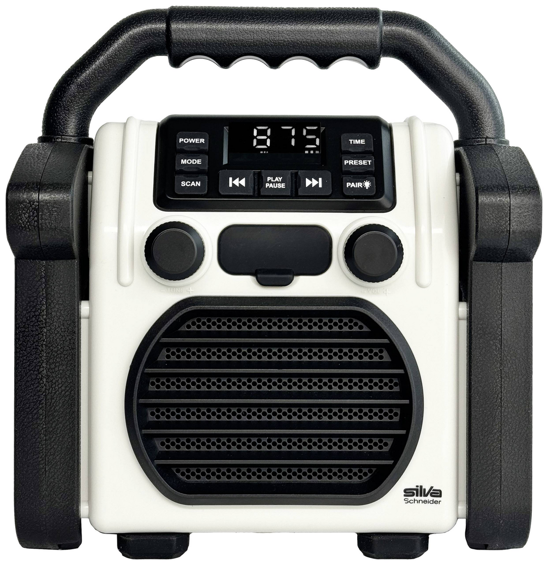 Silva Schneider BR 230 BT offwhite Baustellenradio FM USB Weckfunktion Radio